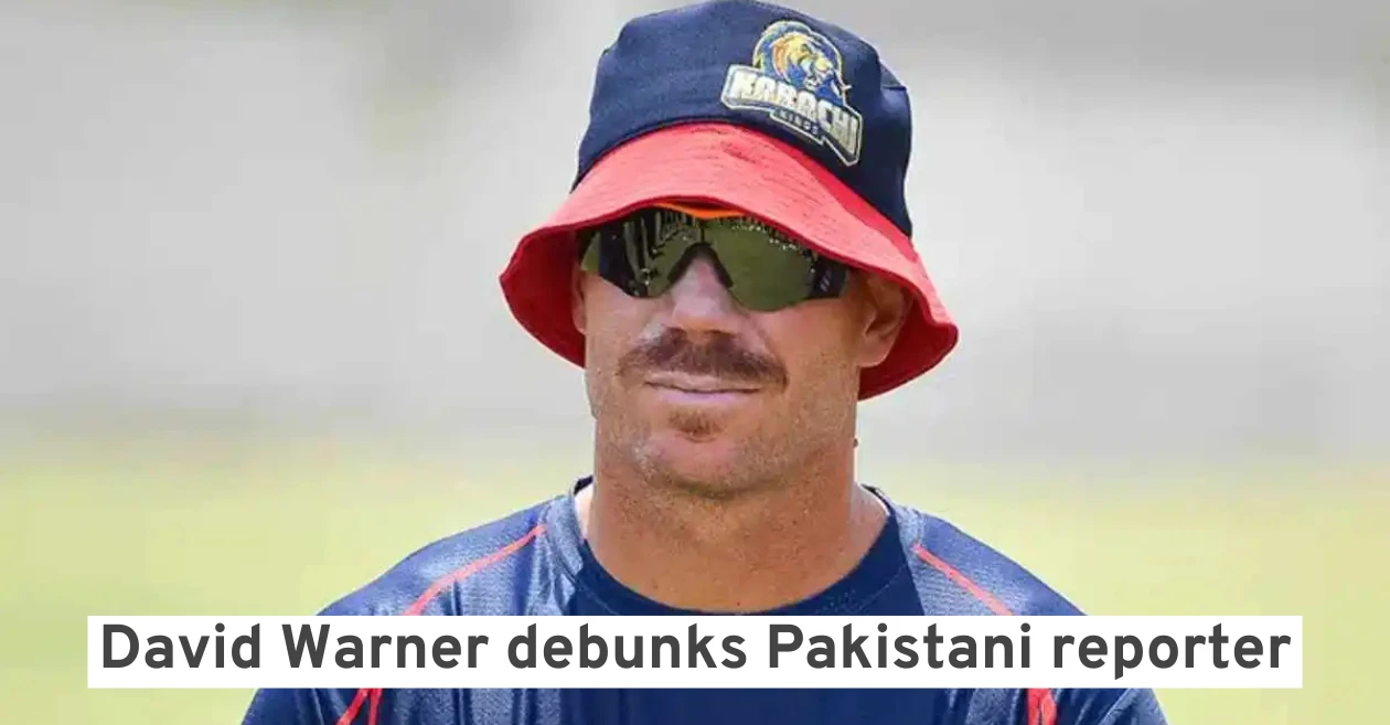 PSL 2025: David Warner shuts down a Pakistan reporter over Indians ‘spreading hate’ comment
