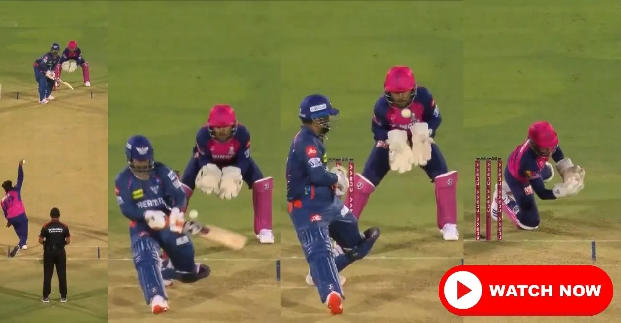 WATCH: Dhruv Jurel grabs a blinder to dismiss Rishabh Pant during RR vs LSG clash in IPL 2025