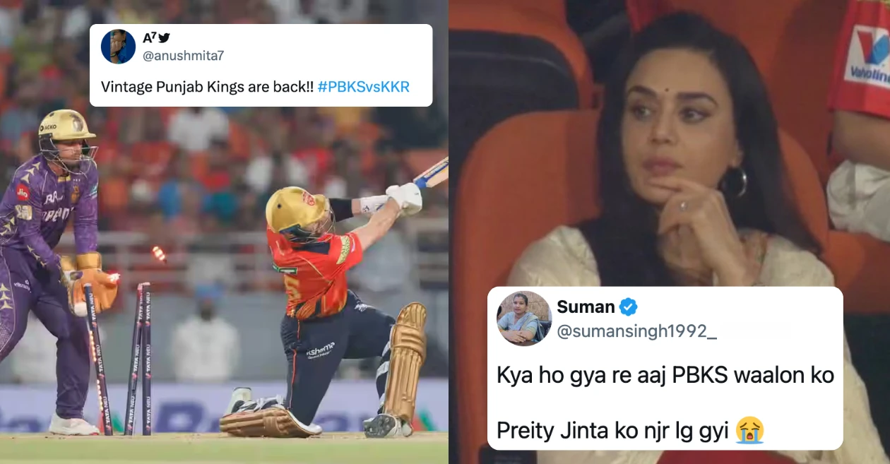 IPL 2025: Fans brutally roast Preity Zinta’s Punjab Kings for their ugly collapse against KKR
