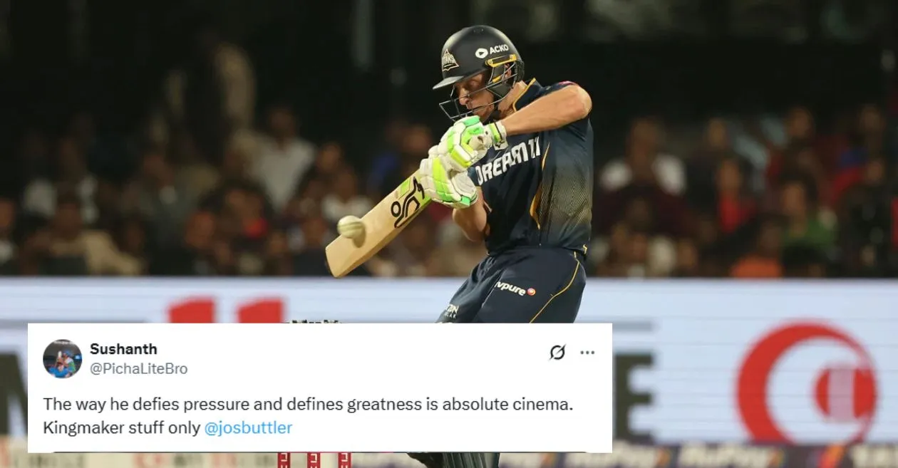 Fans go gaga as Jos Buttler takes GT home against RCB in IPL 2025