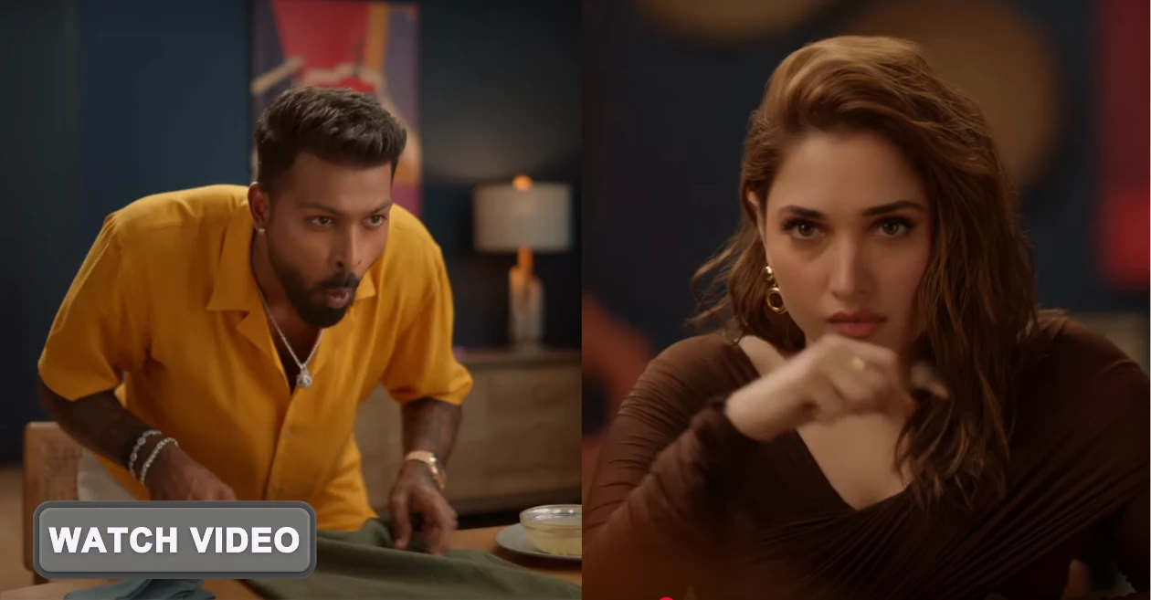 Hardik Pandya’s playful banter with actress Tamannaah Bhatia hits the internet – WATCH video