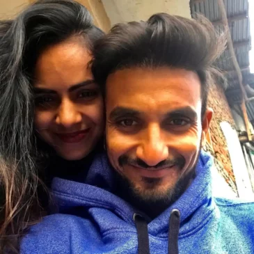 Harshal Patel’s wife Devarshi Joshi
