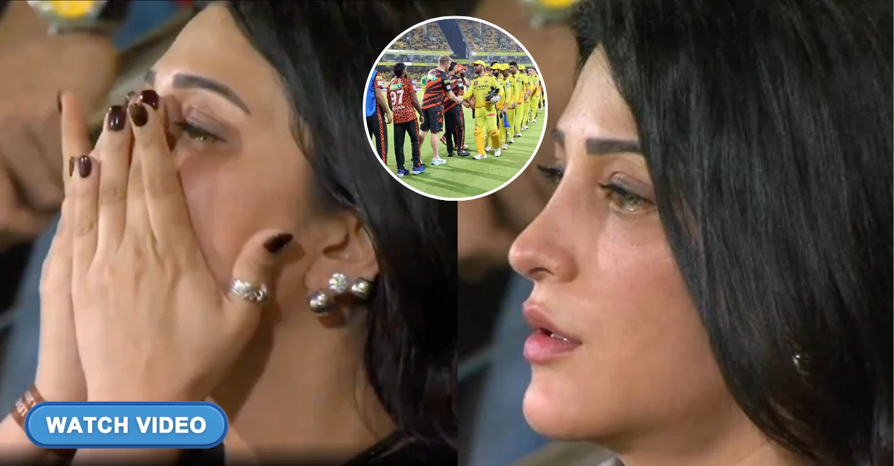 IPL 2025: Actress Shruti Haasan breaks down in tears following CSK’s defeat against SRH, video goes viral