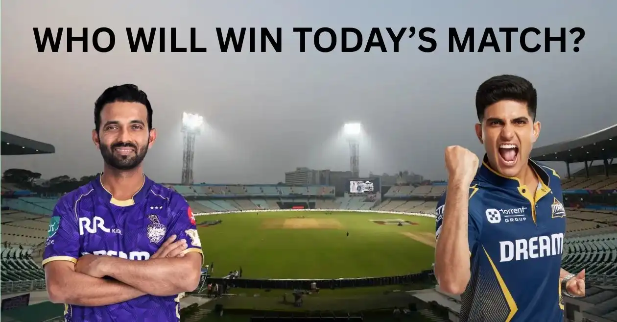 IPL 2025: KKR vs GT Match Prediction – Who will win today’s IPL match? Kolkata Knight Riders vs Gujarat Titans