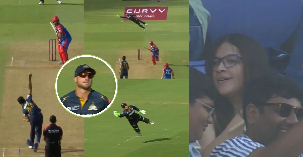 IPL 2025 [WATCH]: Jos Buttler takes a ‘Superman-esque’ catch to dismiss Vipraj Nigam during GT vs DC clash