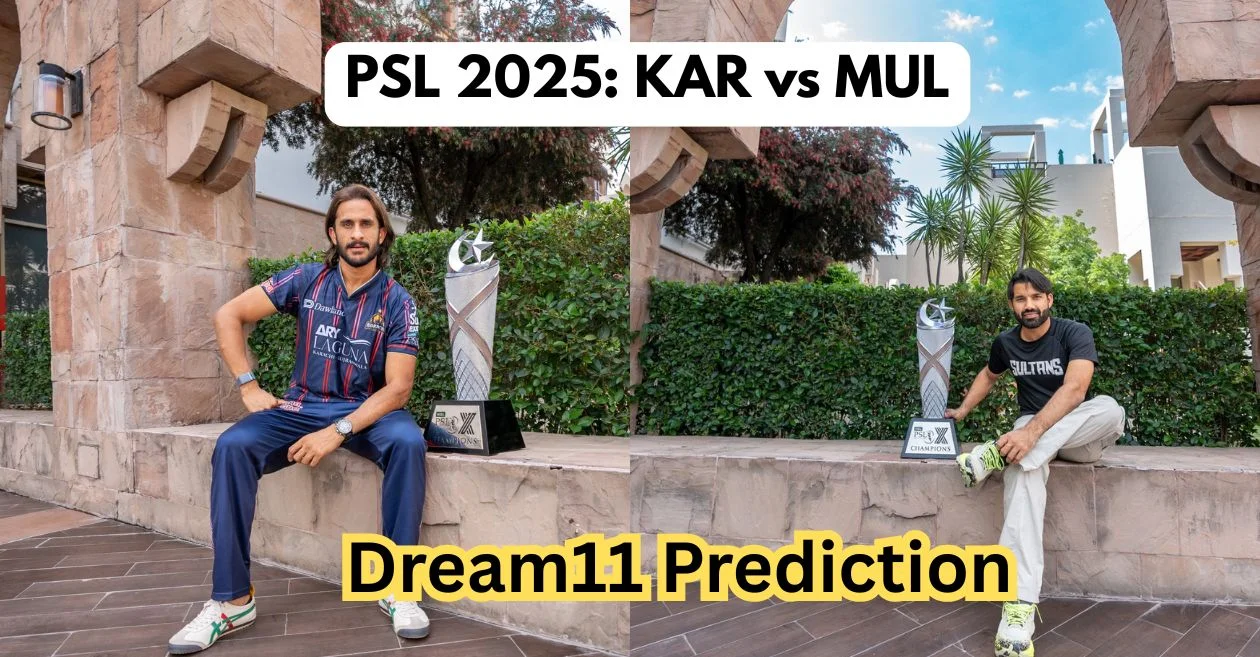 KAR vs MUL, PSL 2025: Match Prediction, Dream11 Team, Fantasy Cricket Tips and Pitch Report | Karachi Kings vs Multan Sultans