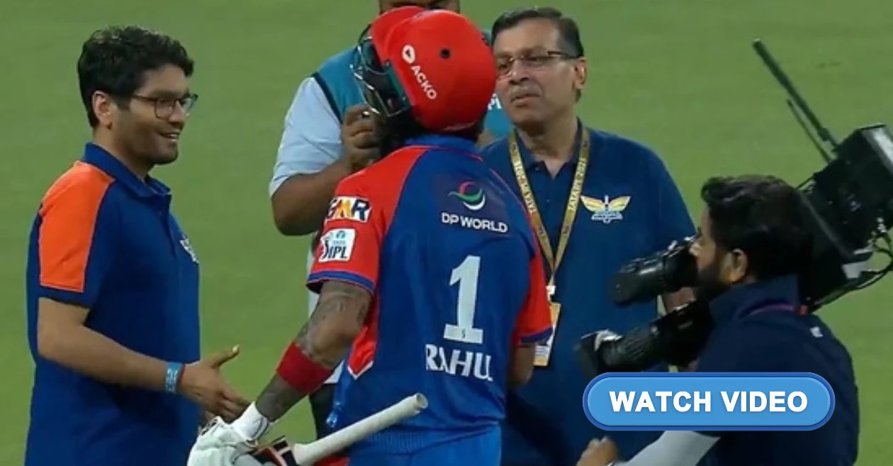 WATCH: KL Rahul ignores Sanjeev Goenka despite LSG owner trying to stop him – IPL 2025