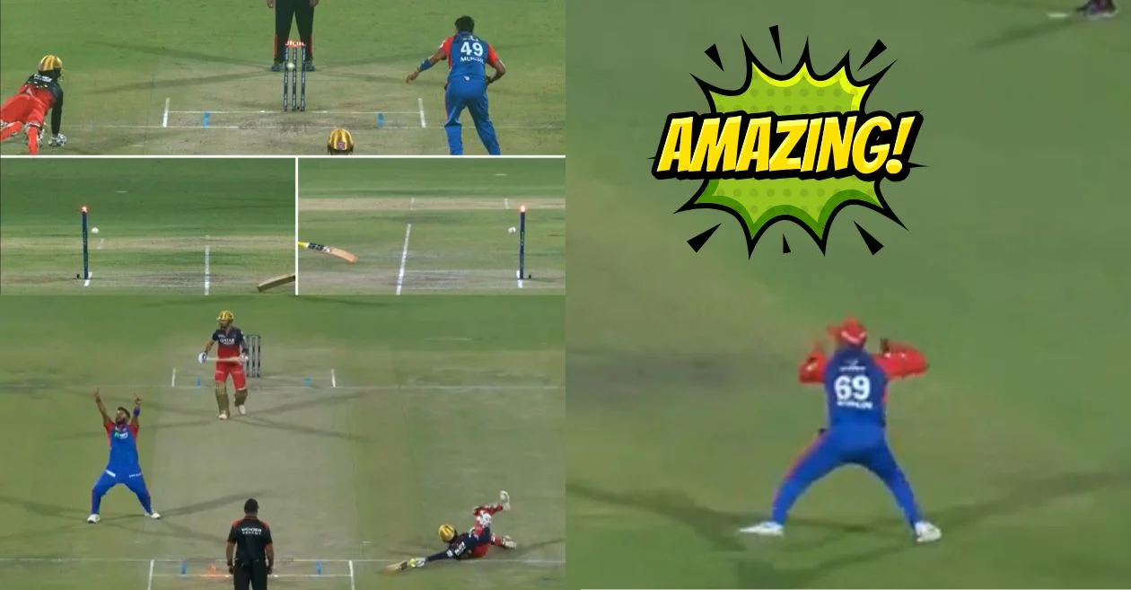 IPL 2025 [WATCH]: Karun Nair fires in a rocket throw to dismiss Rajat Patidar during DC vs RCB clash