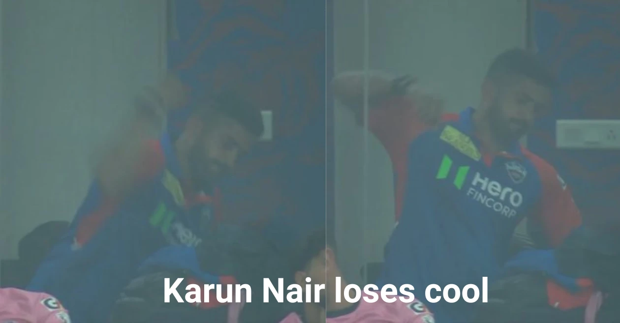 IPL 2025: Karun Nair loses cool after his disastrous run-out against Rajasthan Royals