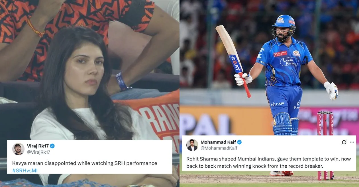 Fans react as Rohit Sharma’s flawless knock for MI breaks the back of Kavya Maran’s SRH in a one-sided contest