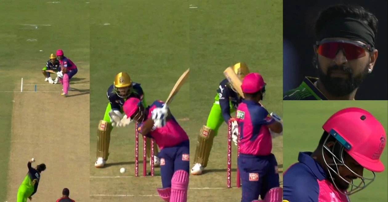 WATCH: Krunal Pandya deceives Sanju Samson in his web of spin during RR vs RCB match in IPL 2025
