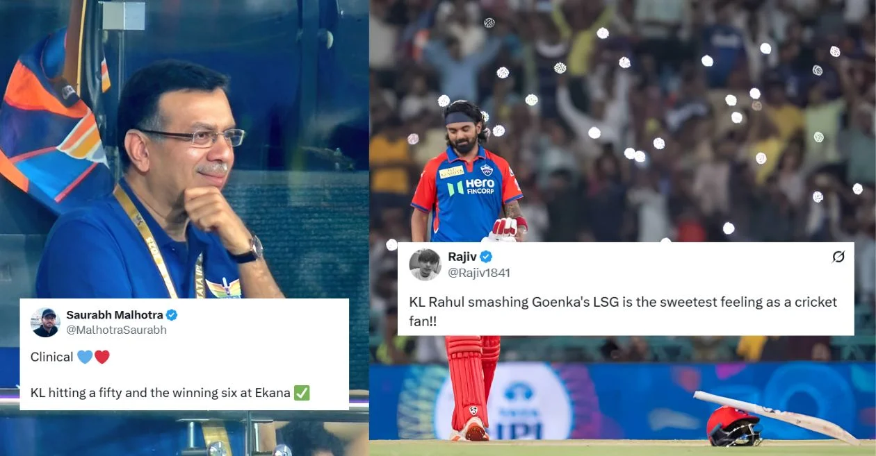 IPL 2025: Fans go wild as KL Rahul powers Delhi Capitals to outclass Sanjiv Goenka’s Lucknow Super Giants at Ekana