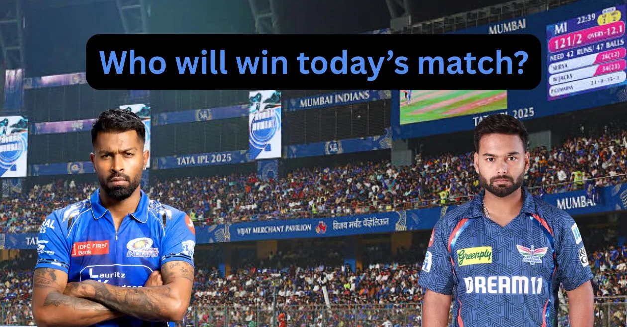 IPL 2025: MI vs LSG Match Prediction – Who will win today’s match? Mumbai Indians vs Lucknow Super Giants