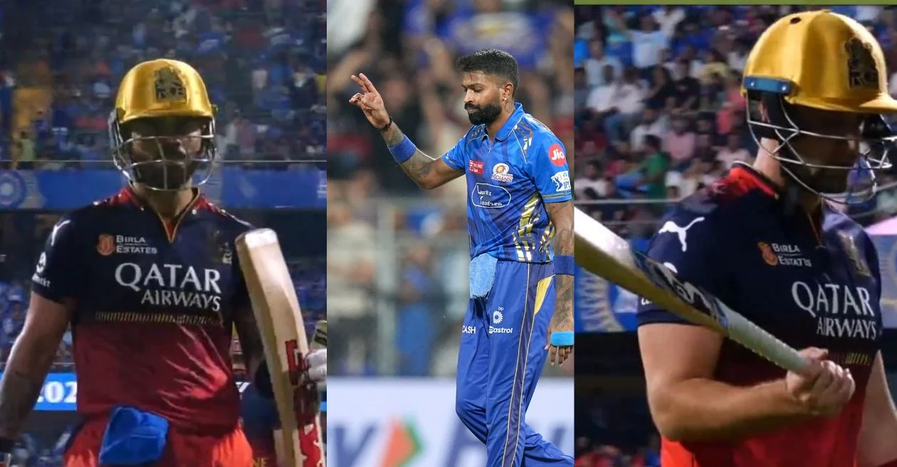 IPL 2025 [WATCH]: MI’s Hardik Pandya dismisses Virat Kohli and Liam Livingstone in one over to rattle RCB