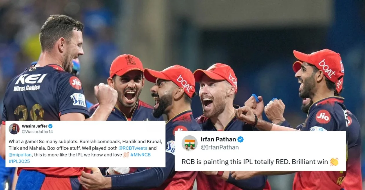 IPL 2025: Fans go wild as RCB humbles MI to breach fortress Wankhede after 10 years
