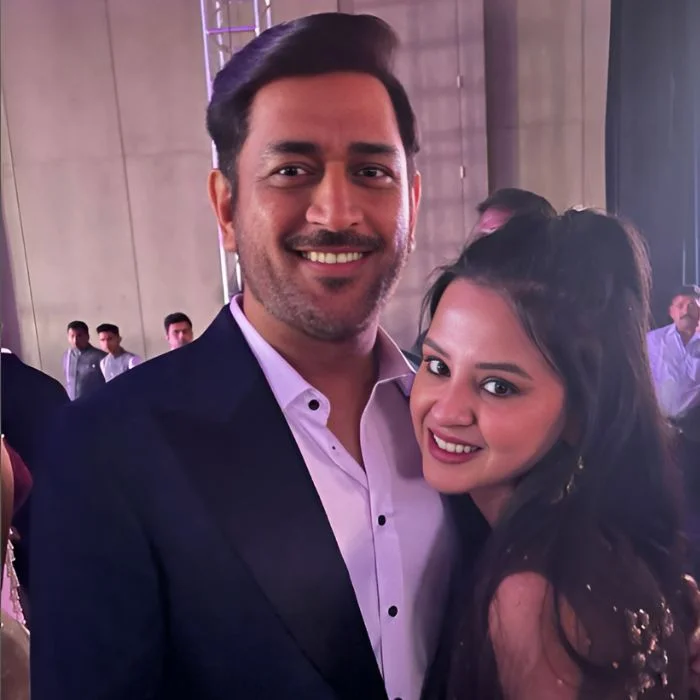 MS Dhoni and Sakshi Rawat