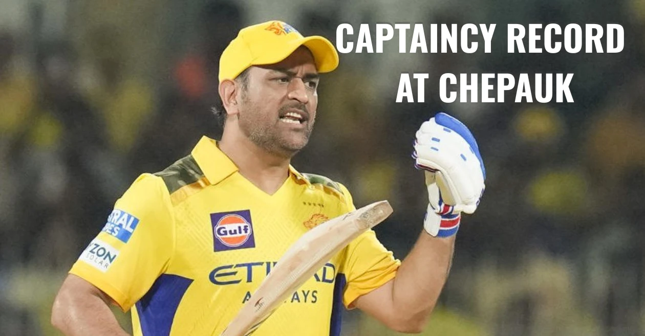 IPL 2025: MS Dhoni’s captaincy record at the MA Chidambaram Stadium