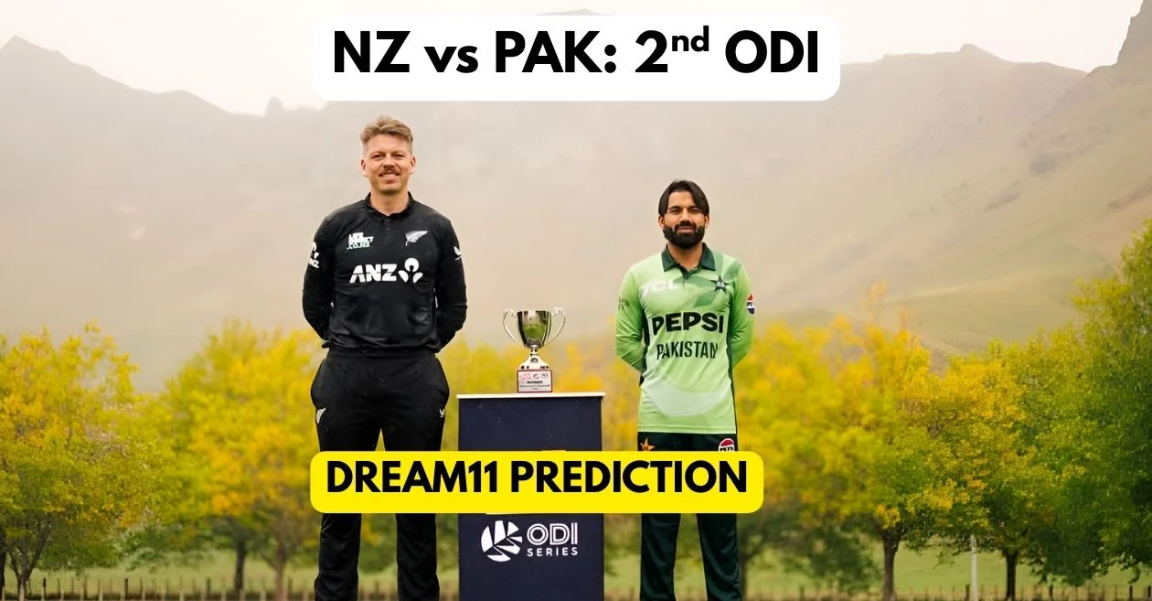 NZ vs PAK 2025, 2nd ODI: Match Prediction, Dream11 Team, Fantasy Cricket Tips & Pitch Report | New Zealand vs Pakistan
