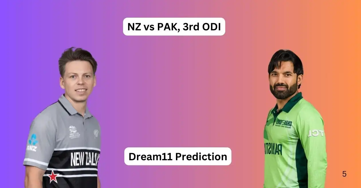 NZ vs PAK 2025, 3rd ODI: Match Prediction, Dream11 Team, Fantasy Cricket Tips & Pitch Report | New Zealand vs Pakistan