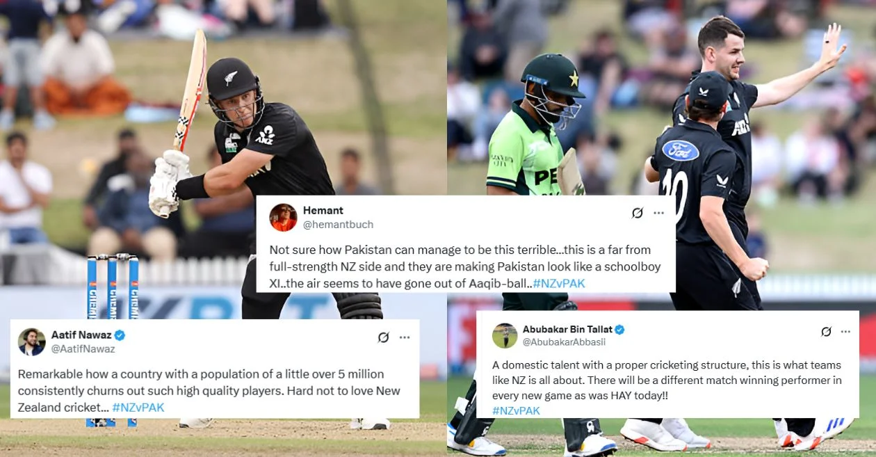 Fans react as Faheem Ashraf’s gritty knock for Pakistan falls short in New Zealand’s series-clinching win in 2nd ODI