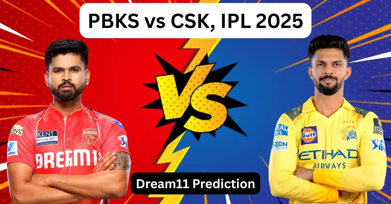 PBKS vs CSK, IPL 2025: Match Prediction, Dream11 Team, Fantasy Cricket Tips and Pitch Report | Punjab Kings vs Chennai Super Kings