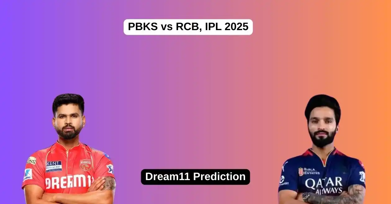 PBKS vs RCB, IPL 2025: Match Prediction, Dream11 Team, Fantasy Cricket Tips and Pitch Report | Punjab Kings vs Royal Challengers Bengaluru