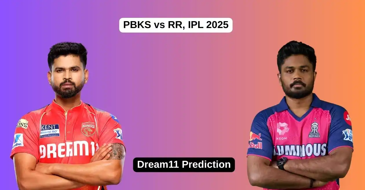 PBKS vs RR, IPL 2025: Match Prediction, Dream11 Team, Fantasy Cricket Tips and Pitch Report | Punjab Kings vs Rajasthan Royals