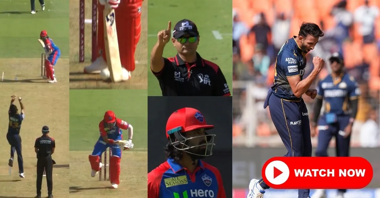 WATCH: Prasidh Krishna floors KL Rahul with a toe crushing yorker during GT vs DC clash in IPL 2025