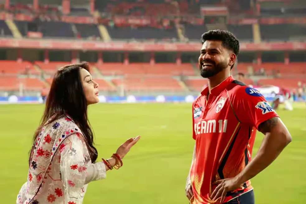 Preity Zinta, Shreyas Iyer