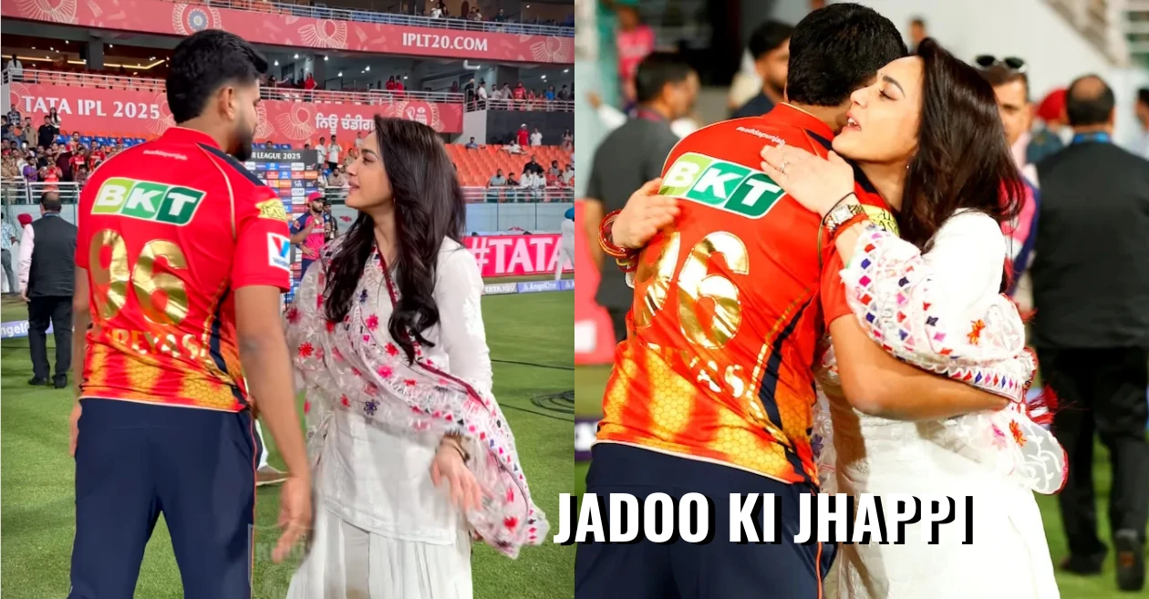 Preity Zinta’s ‘Jadoo Ki Jhappi’ to Shreyas Iyer wins hearts after Punjab Kings’ first defeat in IPL 2025