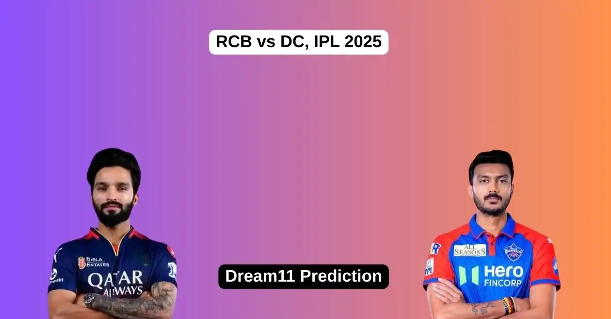RCB vs DC, IPL 2025: Match Prediction, Dream11 Team, Fantasy Cricket Tips and Pitch Report | Royal Challengers Bengaluru vs Delhi Capitals