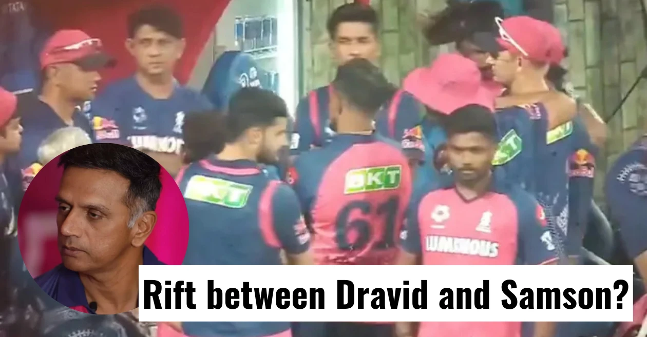 IPL 2025: Rift between Rahul Dravid and Sanju Samson? Rajasthan Royals head coach responds to the viral footage