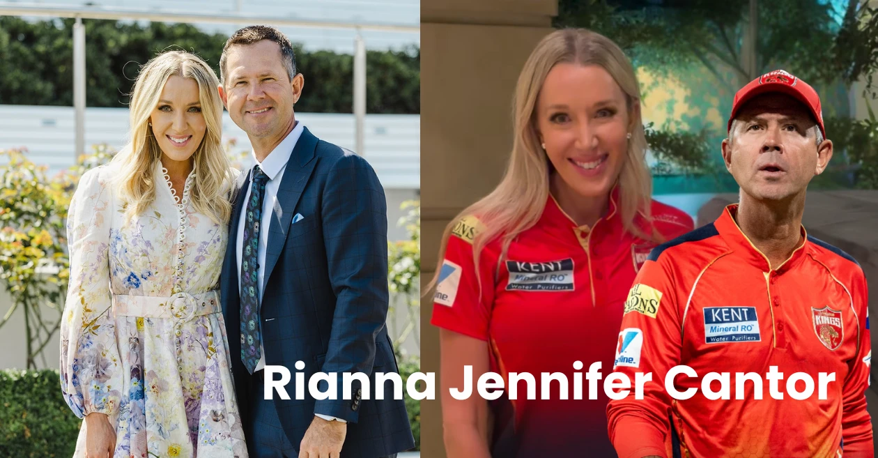 Ricky Ponting’s wife: Meet Rianna Jennifer Cantor, an avid Punjab Kings supporter in IPL 2025