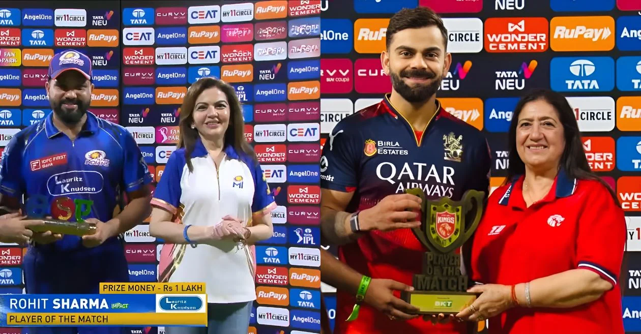 Rohit Sharma surpasses Virat Kohli in race for most POTM awards by an Indian in IPL T20; here’s the complete list