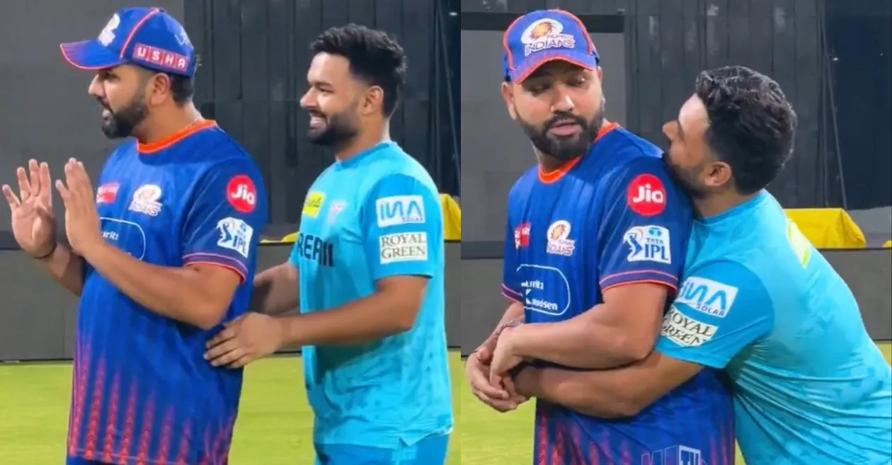 WATCH: Rohit Sharma’s cryptic conversation with Zaheer Khan before Rishabh Pant’s entry ahead of MI vs LSG clash in IPL 2025