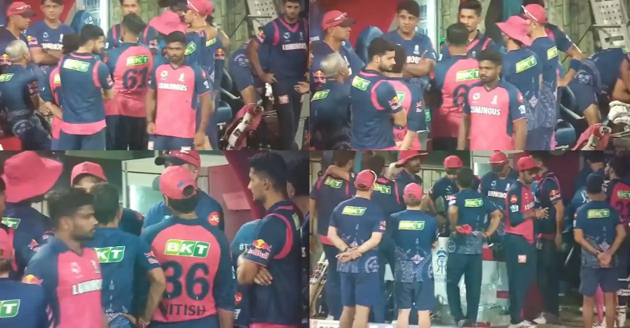 Cracks in the Rajasthan Royals camp? Sanju Samson and Rahul Dravid’s icy exchange raises rift rumours