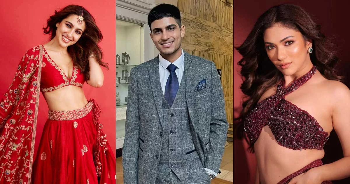 Sara Ali Khan, Shubman Gill, Ridhima Pandit