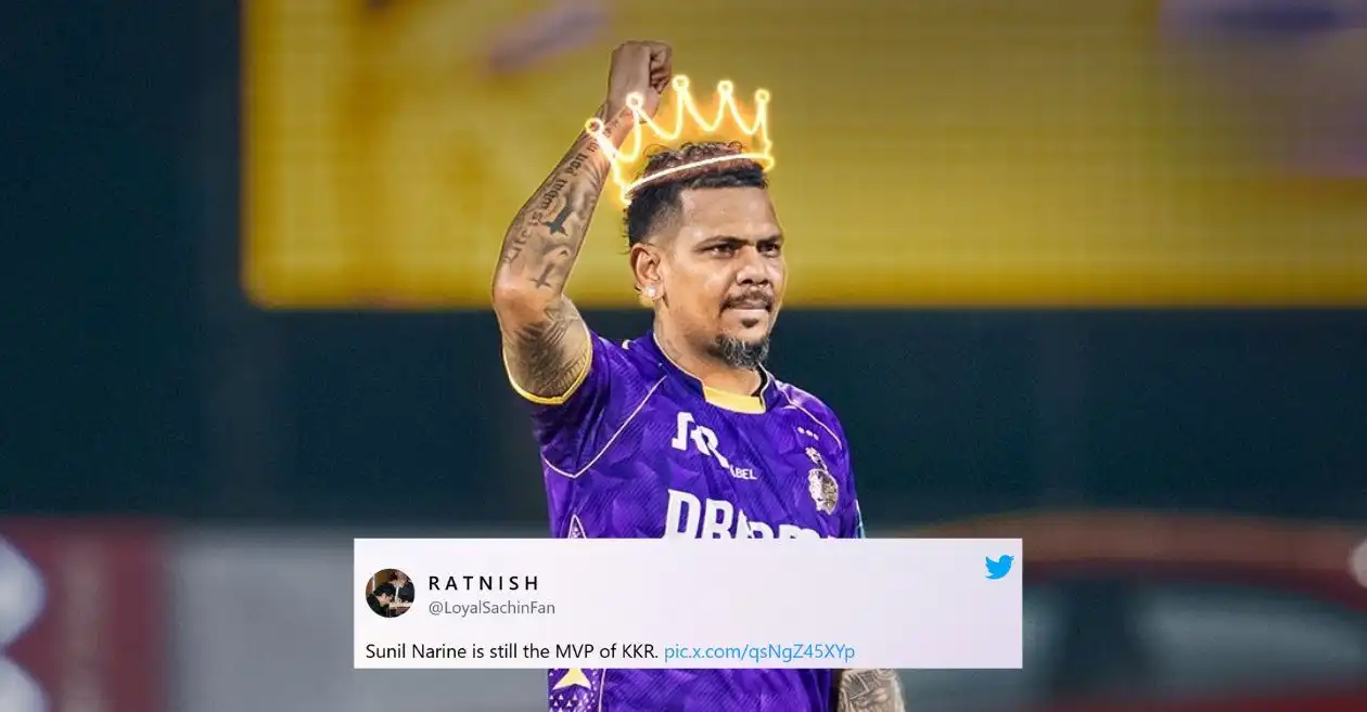 Fans erupt as Sunil Narine’s all-round heroics propel KKR to a dominant win over CSK in IPL 2025