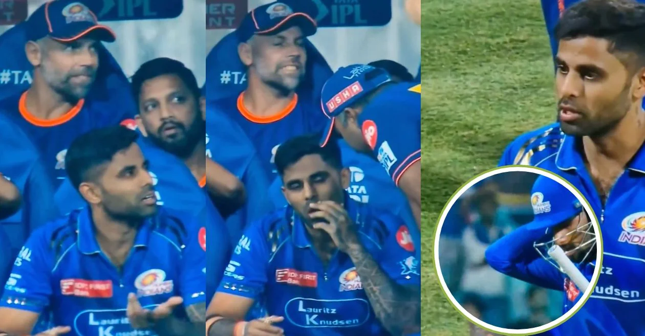 IPL 2025 [WATCH]: Suryakumar Yadav left stunned by MI’s tactical move to retire out Tilak Varma against LSG