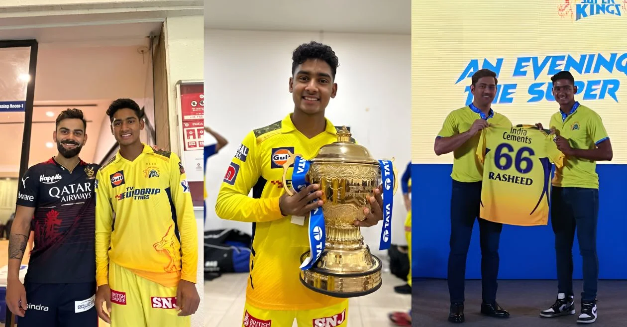 Who is Shaik Rasheed? CSK’s youngest-ever opening batter in IPL history