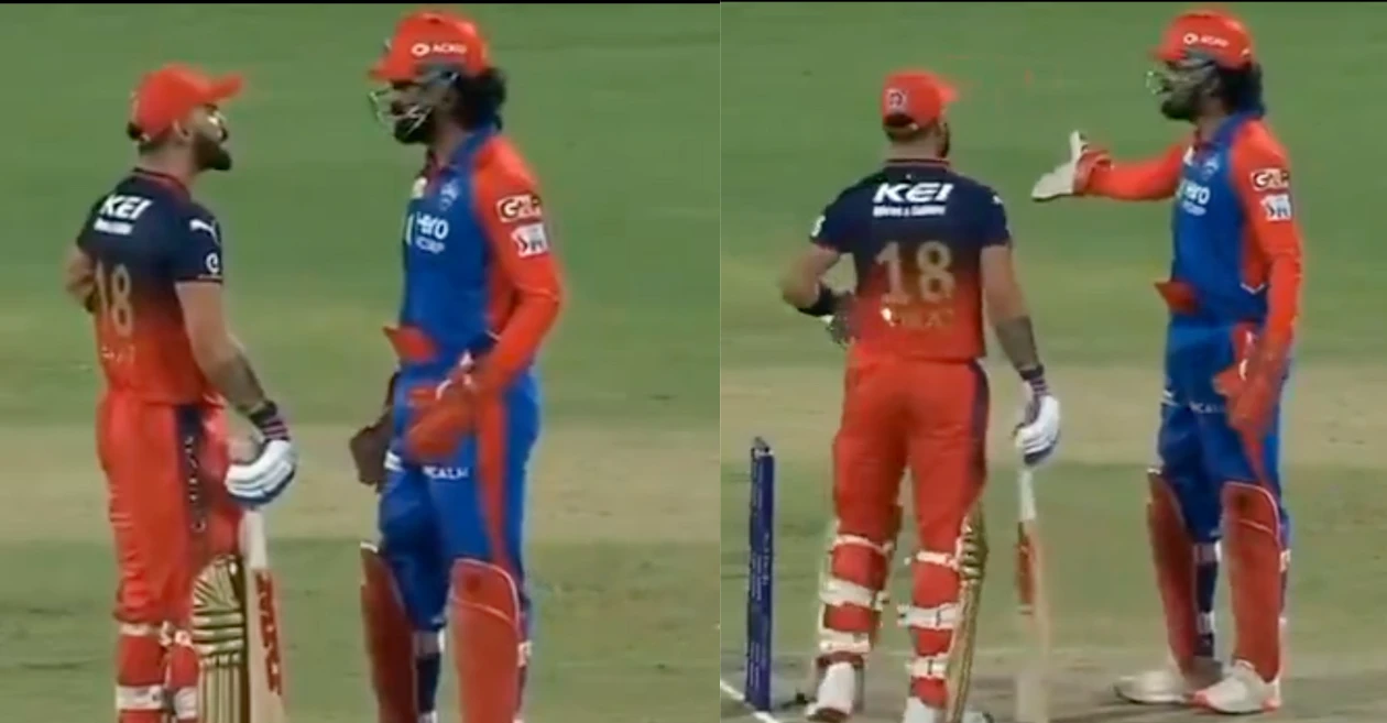 WATCH: Virat Kohli and KL Rahul involve in heated exchange during DC vs RCB clash in IPL 2025