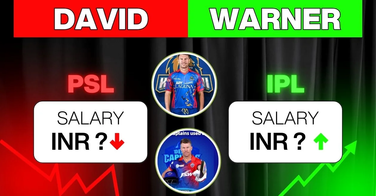 David Warner’s IPL and PSL salary: A head-to-head comparison