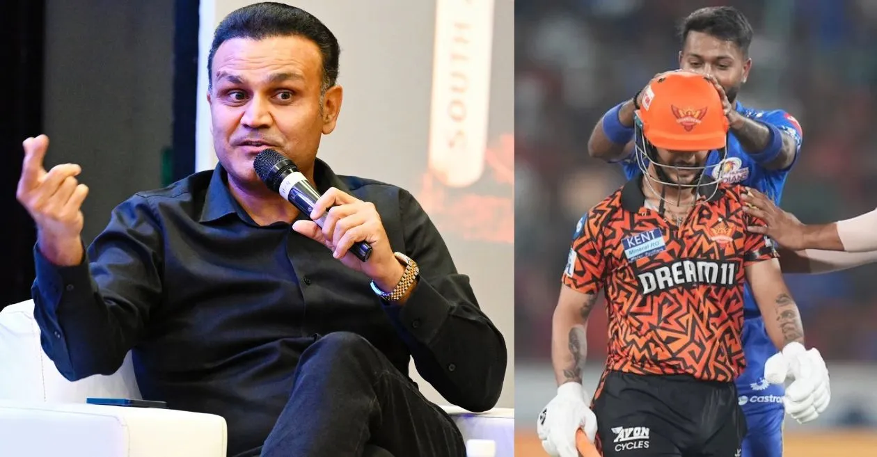 Virender Sehwag slams Ishan Kishan’s bizarre walk-off during SRH vs MI clash in IPL 2025