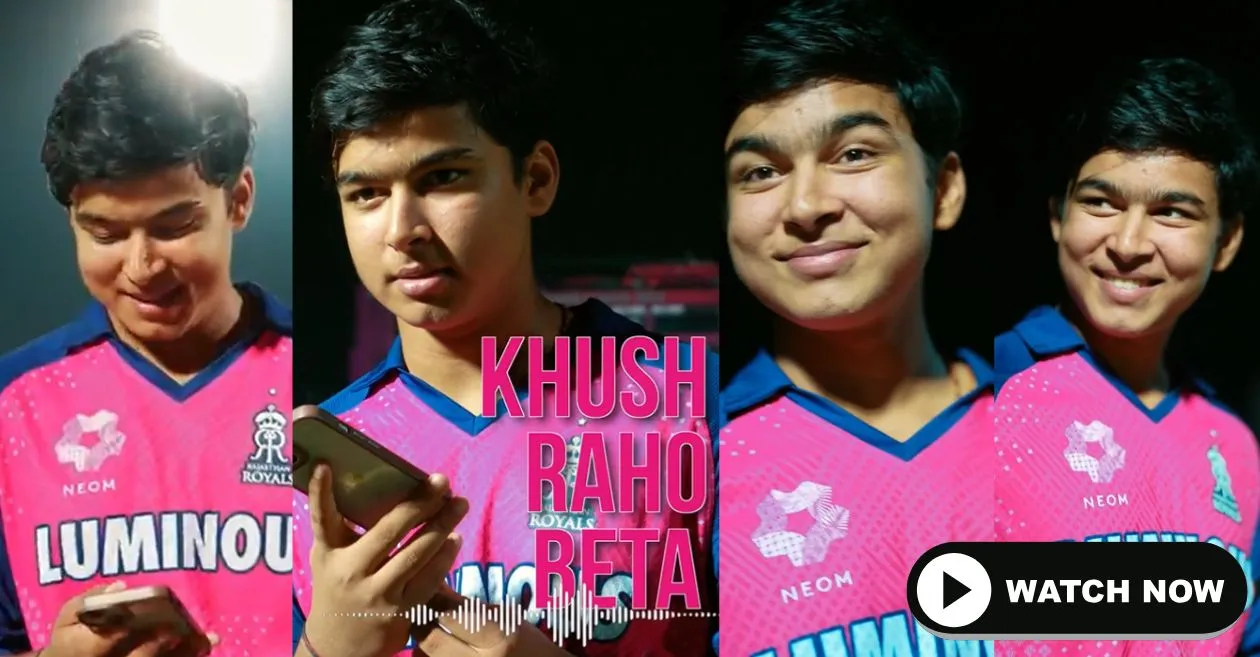 WATCH: Young star Vaibhav Suryavanshi calls proud father after his historic century in IPL 2025