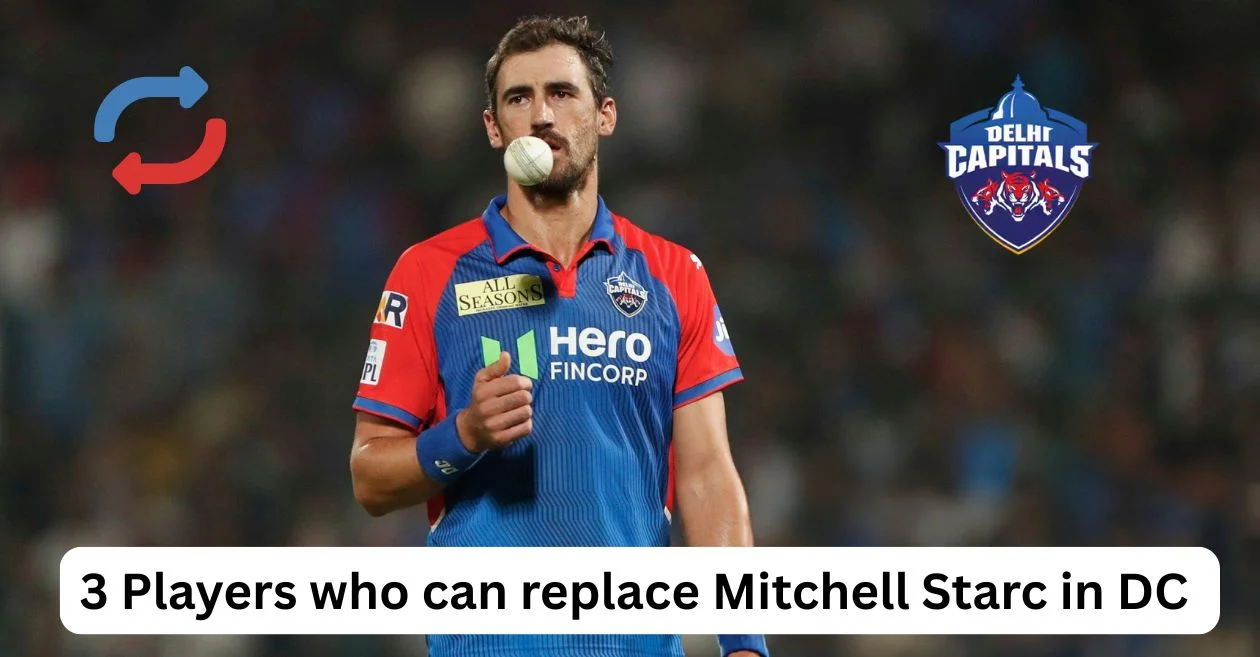 IPL 2025: 3 players who can replace Mitchell Starc in Delhi Capitals’ playing XI for the remaining season