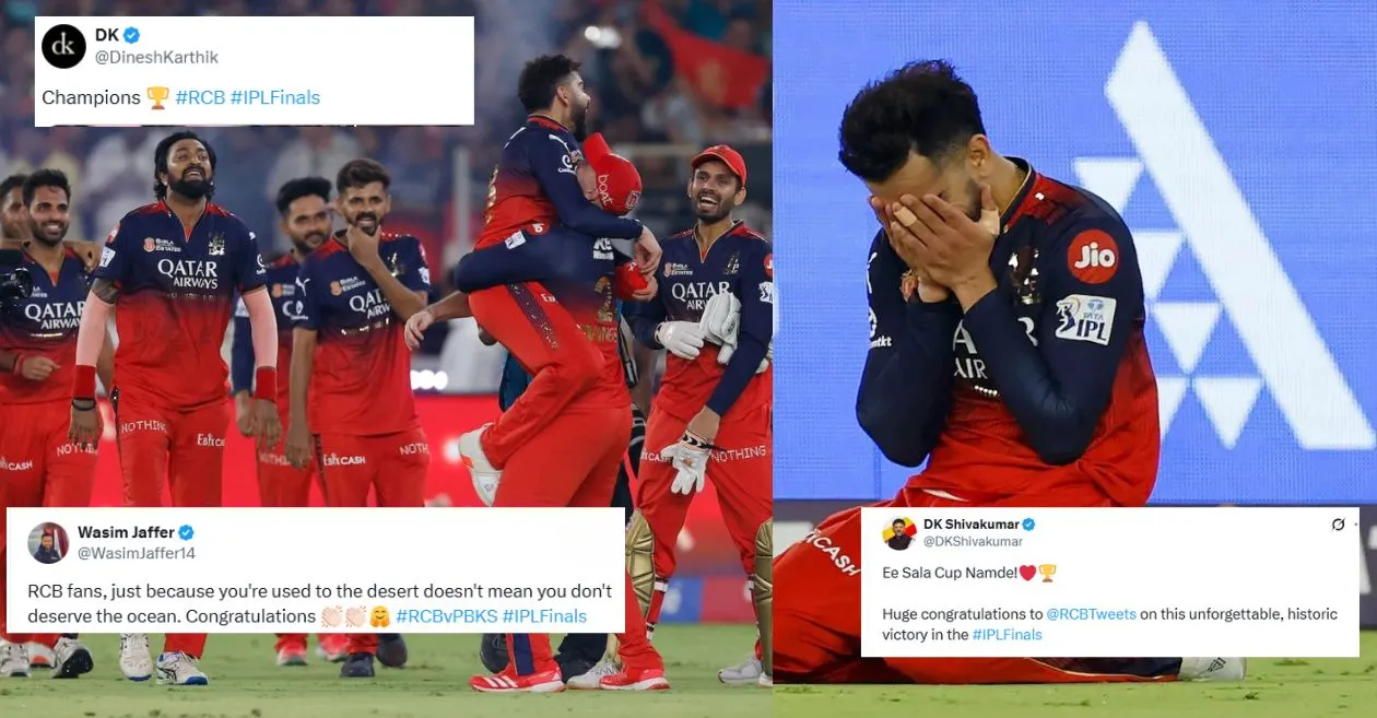 Fans go gaga in jubilation as RCB lifts their maiden IPL title after victory against Punjab Kings in 2025 season final