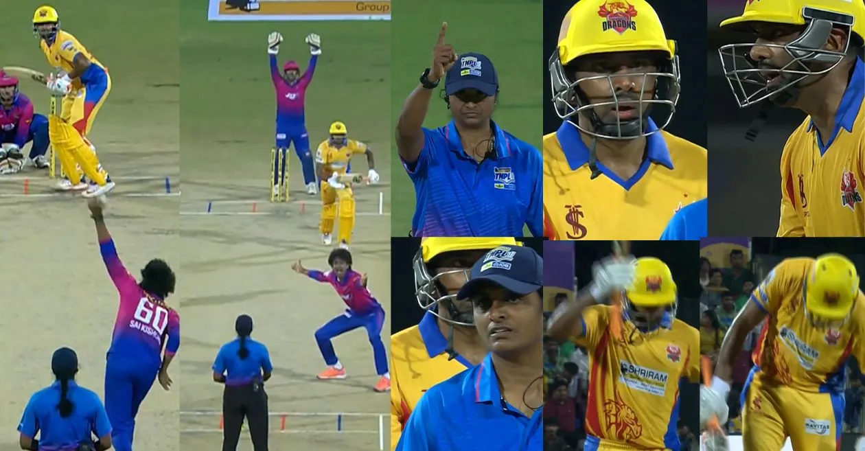 WATCH: Ravichandran Ashwin gets furious at female umpire after a controversial LBW call in TNPL 2025