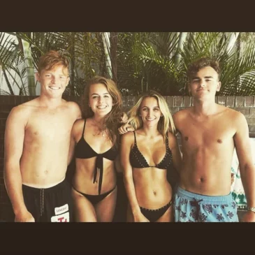 Teen age dating of Ollie Pope and Ella Gurdon