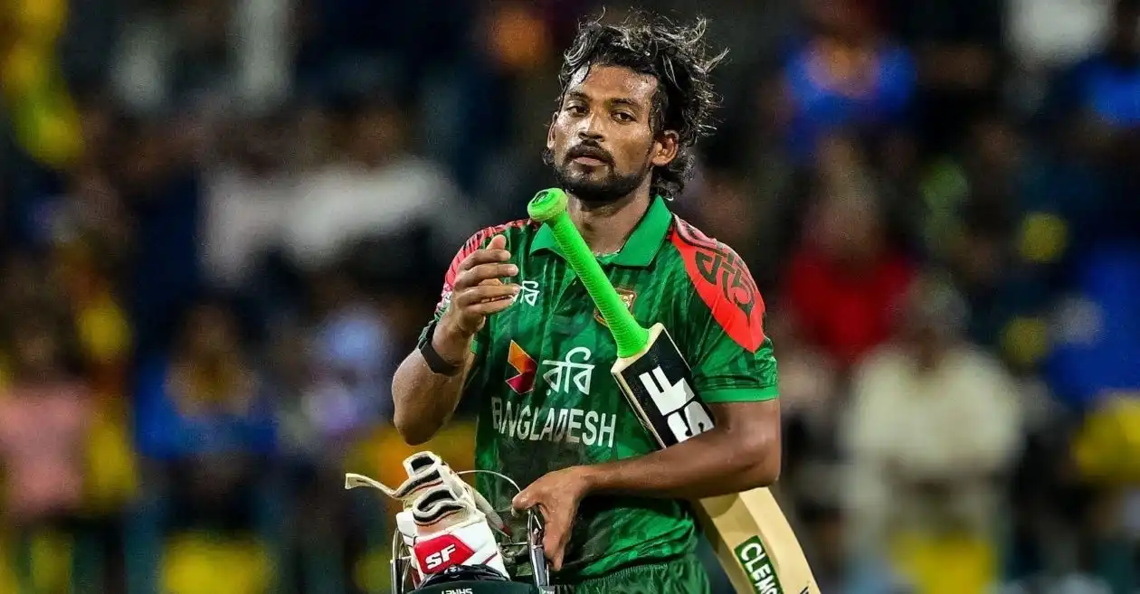 Najmul Hossain Shanto axed as Bangladesh name squad for T20I series against Sri Lanka