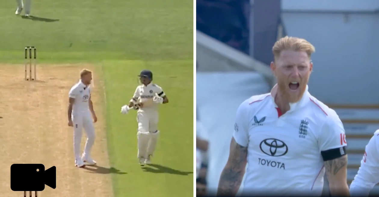 ENG vs IND [WATCH]: Ben Stokes silences Yashasvi Jaiswal with wicket after fiery verbal duel in Edgbaston Test